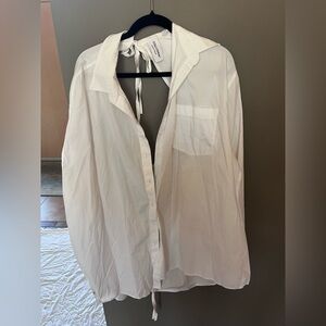 Asos white button up